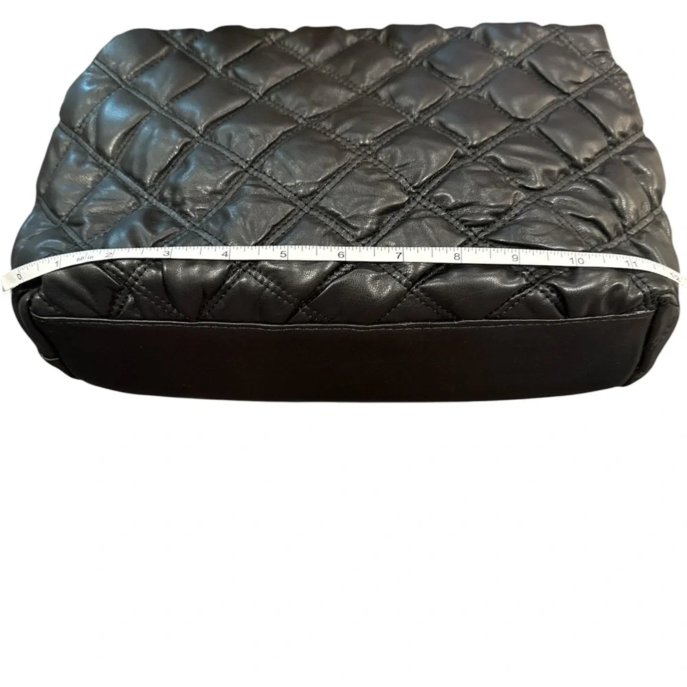 Gilda Paris Quilted Black‎ Shoulder Bag